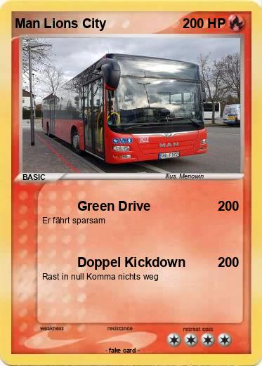 Pokemon Man Lions City