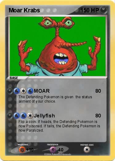 Pokemon Moar Krabs