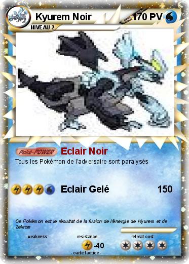 Pokemon Kyurem Noir
