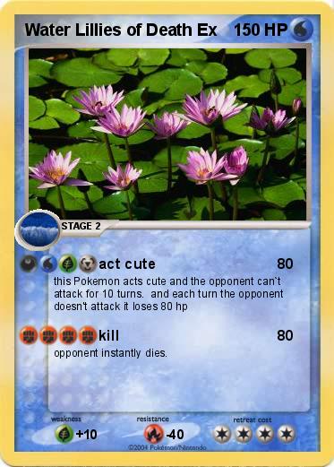 Pokemon Water Lillies of Death Ex