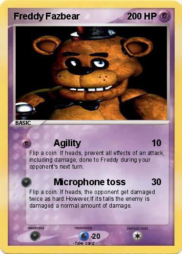 Pokemon Freddy Fazbear