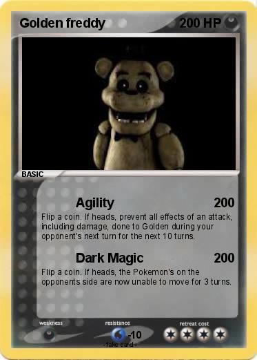 Pokemon Golden freddy