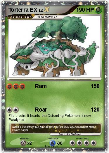Pokemon Torterra EX