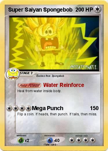 Pokemon Super Saiyan Spongebob