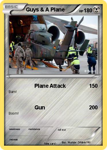 Pokemon Guys & A Plane