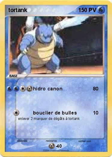 Pokemon tortank