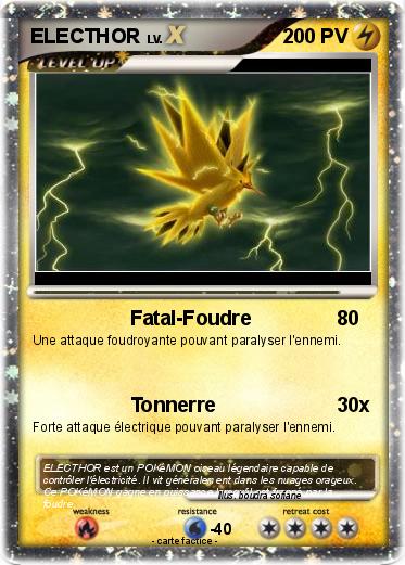 Pokemon ELECTHOR