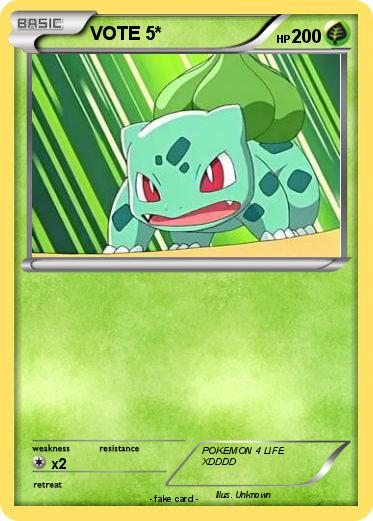 Pokemon VOTE 5*