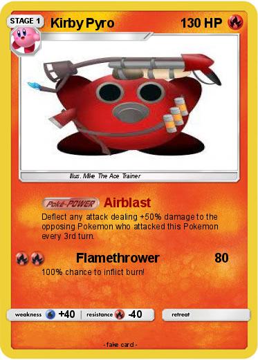 Pokemon Kirby Pyro