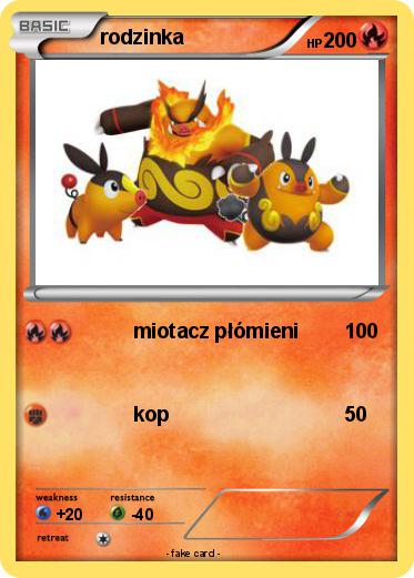 Pokemon rodzinka