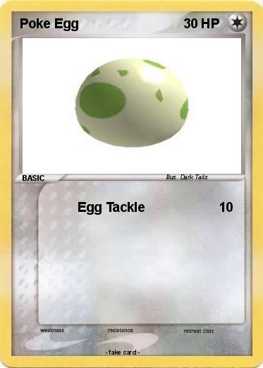 Pokemon Poke Egg
