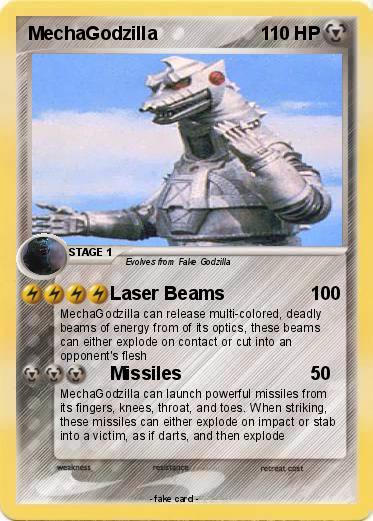 Pokemon MechaGodzilla