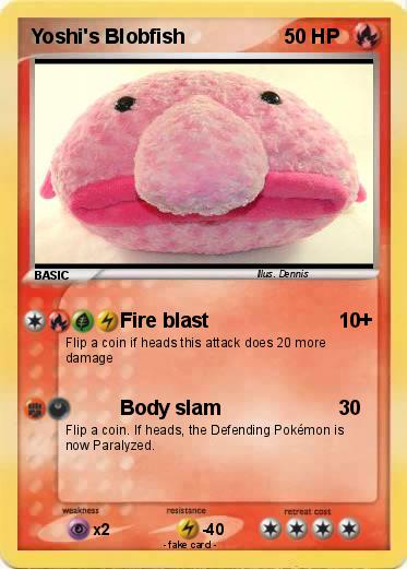 Pokemon Yoshi's Blobfish
