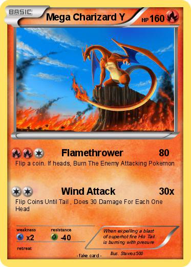 Pokemon Mega Charizard Y
