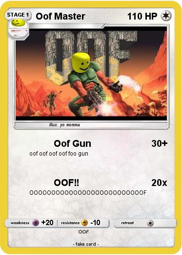 Pokemon Oof Master