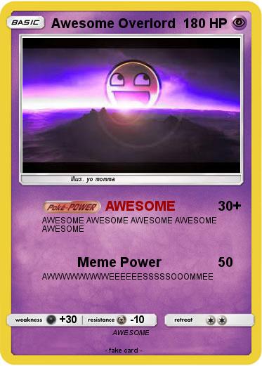 Pokemon Awesome Overlord