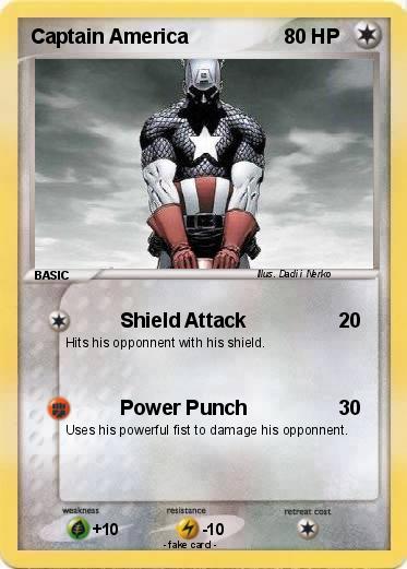 Pokemon Captain America