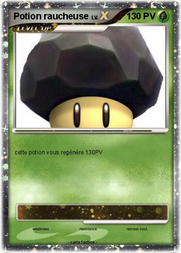 Pokemon Potion raucheuse