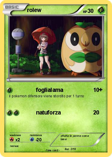 Pokemon rolew