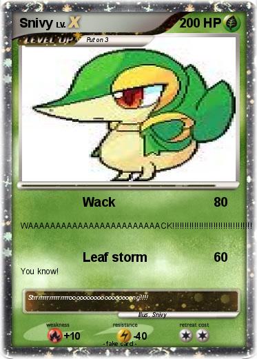 Pokemon Snivy