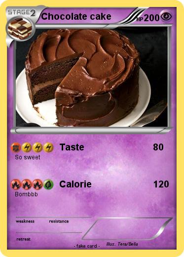 Pokemon Chocolate cake