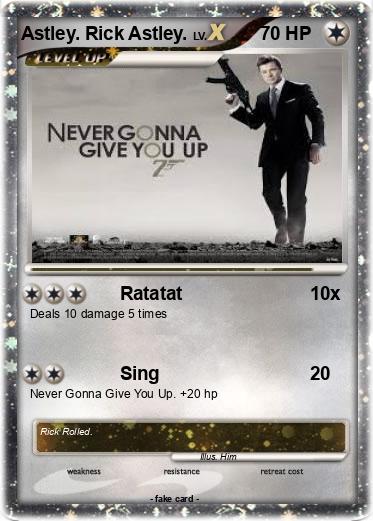Pokemon Astley. Rick Astley.