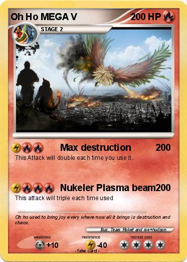 Pokemon Oh Ho MEGA V