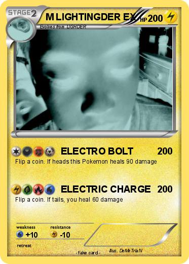 Pokemon M LIGHTINGDER EX