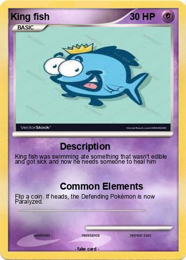 Pokemon King fish