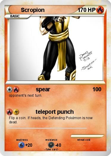 Pokemon Scropion