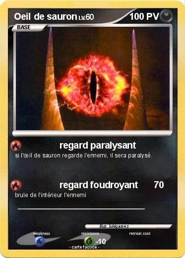 Pokemon Oeil de sauron