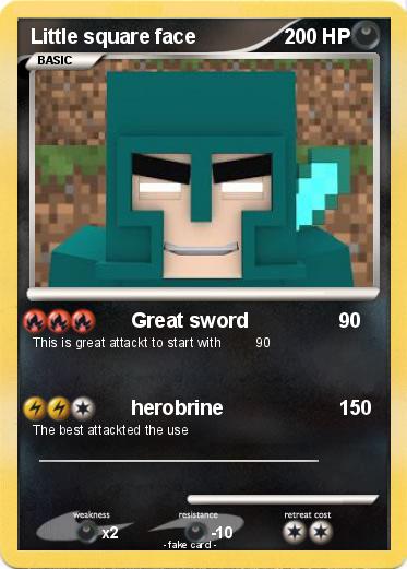 Pokemon Little square face