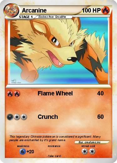 Pokemon Arcanine