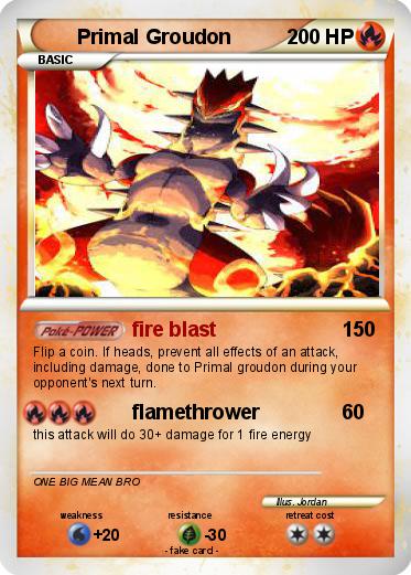 Pokemon Primal Groudon