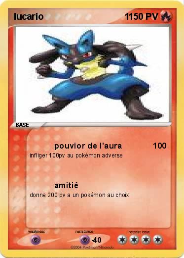 Pokemon lucario                                1