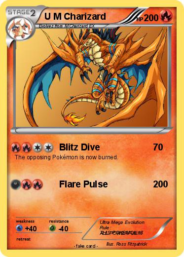 Pokemon U M Charizard