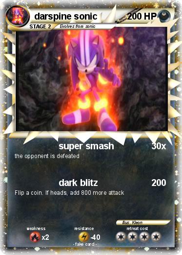 Pokemon darspine sonic
