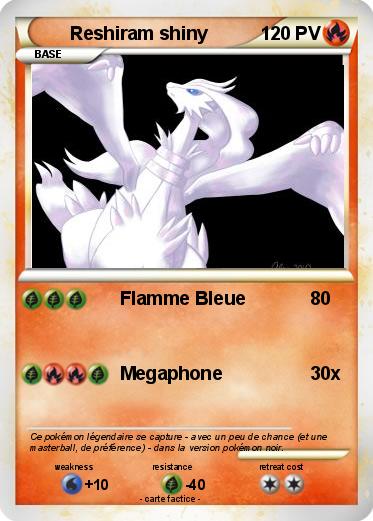 Pokemon Reshiram shiny