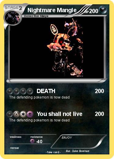 Pokemon Nightmare Mangle