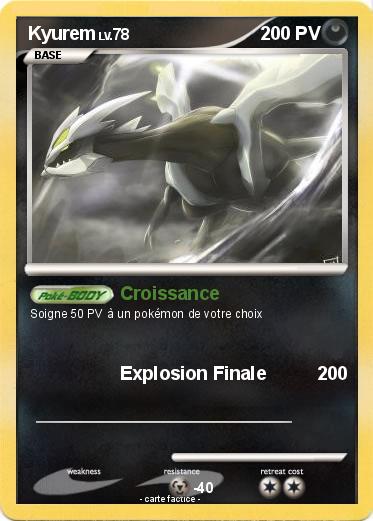 Pokemon Kyurem