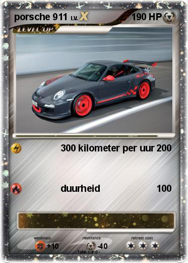 Pokemon porsche 911