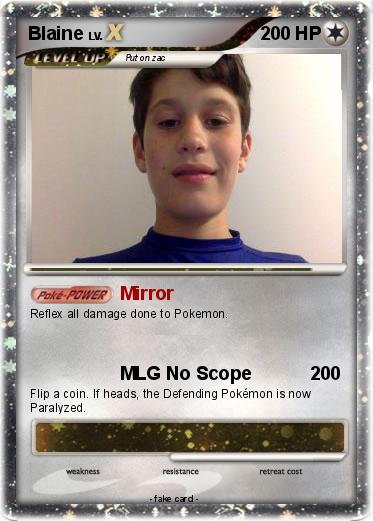 Pokemon Blaine