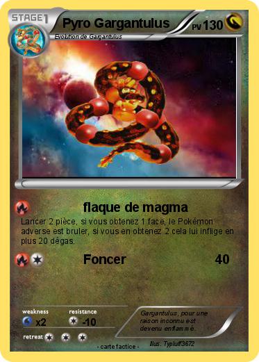 Pokemon Pyro Gargantulus