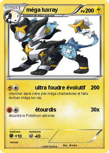 Pokemon méga luxray