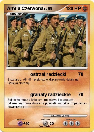 Pokemon Armia Czerwona