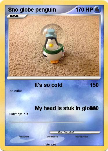 Pokemon Sno globe penguin