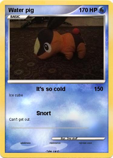 Pokemon Water pig