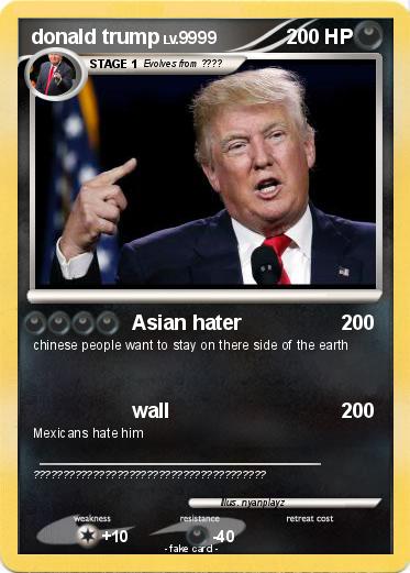 Pokemon donald trump