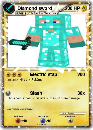 Pokemon Diamond sword
