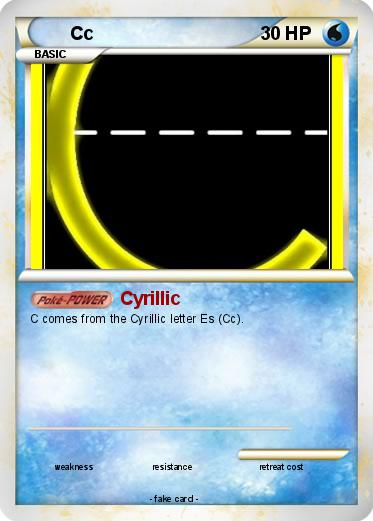 Pokemon Cc